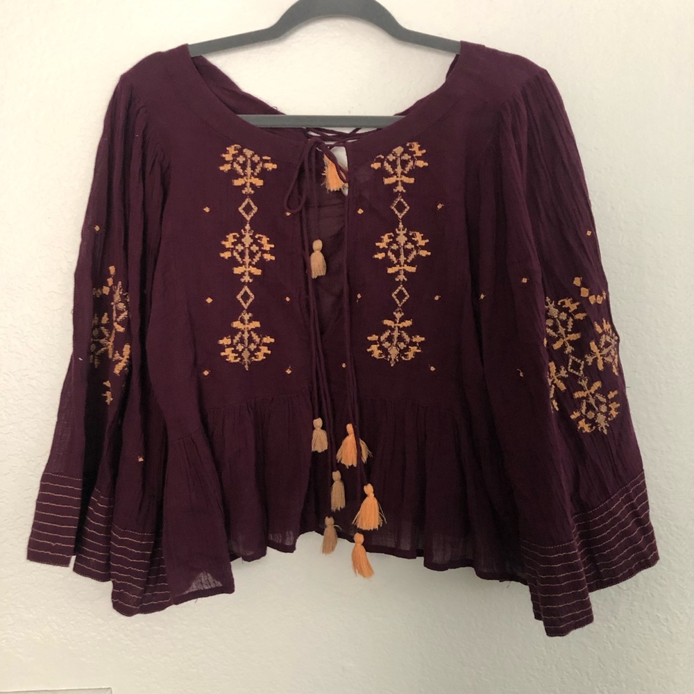 Free People Boho Top